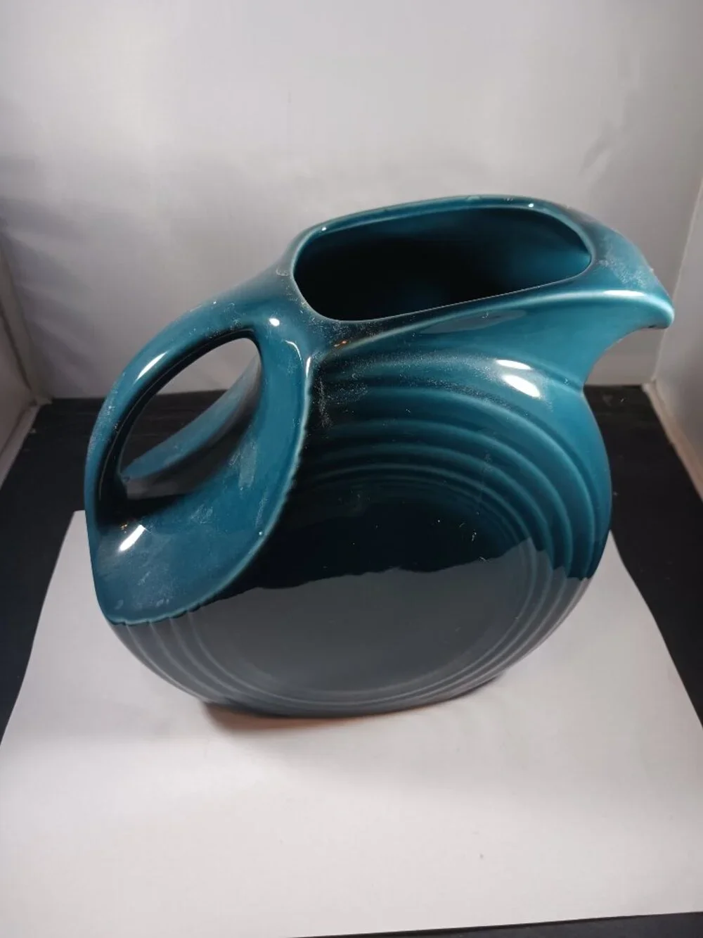 Fiestaware Disc Pitcher Retired Juniper 7.5
